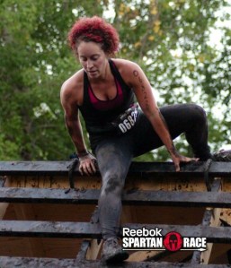 Slip Wall in Red Deer Spartan Race, 2013